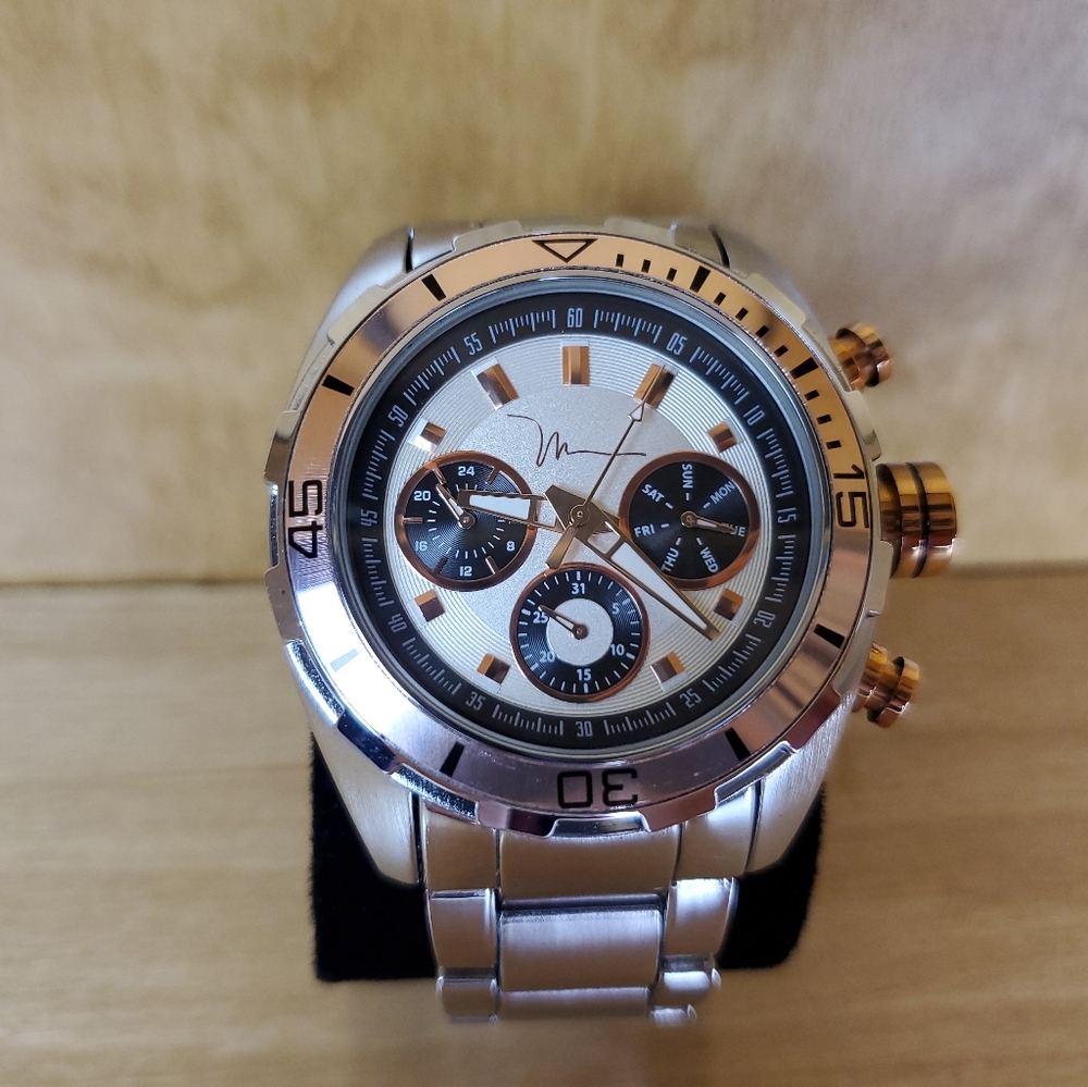 Marc Anthony FMDMA138 Men's Stainless Steel Chrono